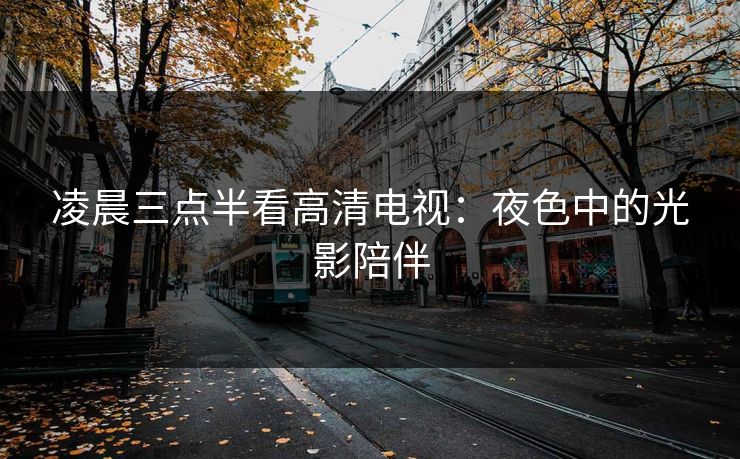凌晨三点半看高清电视：夜色中的光影陪伴